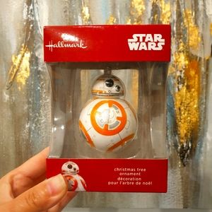 BB8 and Sith Lord Darth Vader Ornaments Brand New in Box!